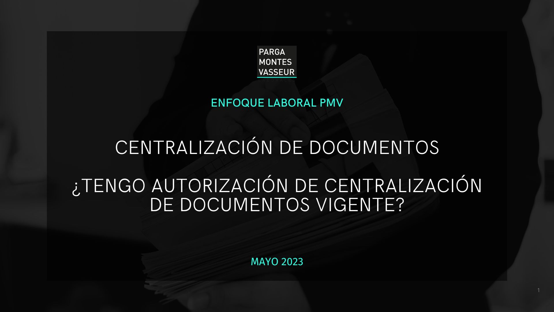 Centralización de documentos